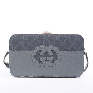 Gucci GG Supreme Interlocking Shoulder Bag